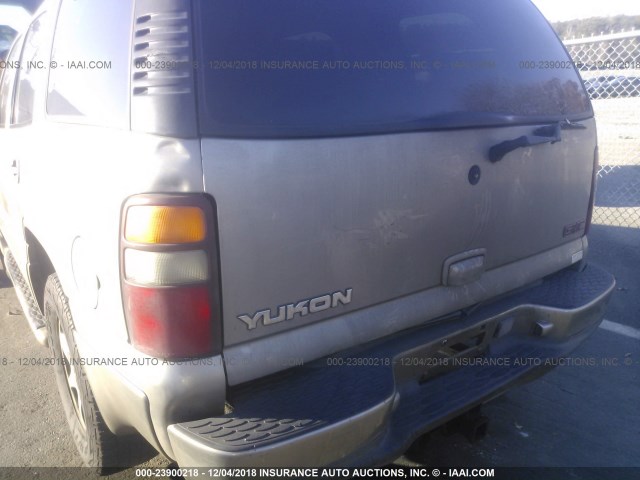 1GKEK63U41J268003 - 2001 GMC DENALI TAN photo 6