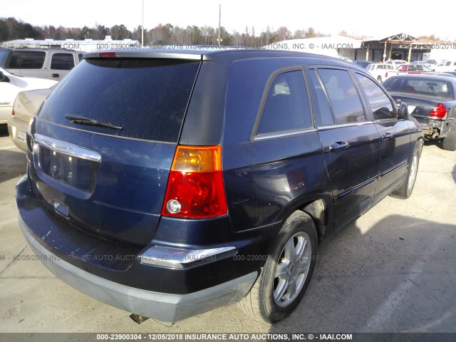 2A4GM68446R769929 - 2006 CHRYSLER PACIFICA TOURING BLUE photo 4