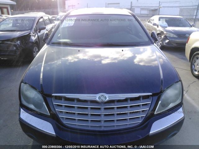 2A4GM68446R769929 - 2006 CHRYSLER PACIFICA TOURING BLUE photo 6