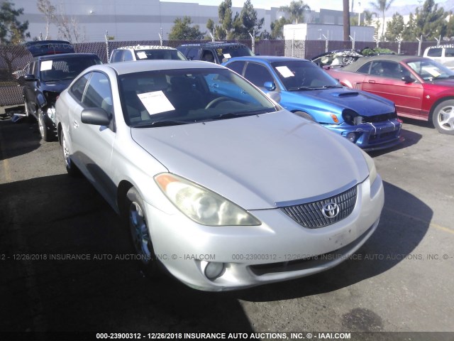 4T1CE38P76U663449 - 2006 TOYOTA CAMRY SOLARA SE/SLE SILVER photo 1