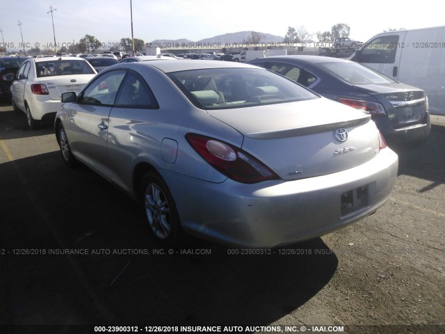 4T1CE38P76U663449 - 2006 TOYOTA CAMRY SOLARA SE/SLE SILVER photo 3