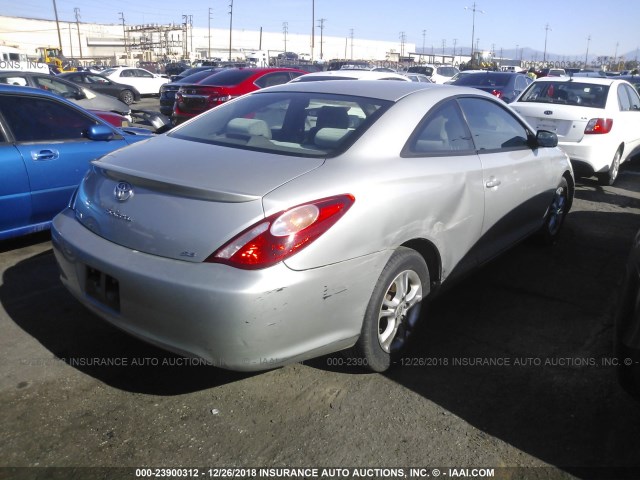 4T1CE38P76U663449 - 2006 TOYOTA CAMRY SOLARA SE/SLE SILVER photo 4