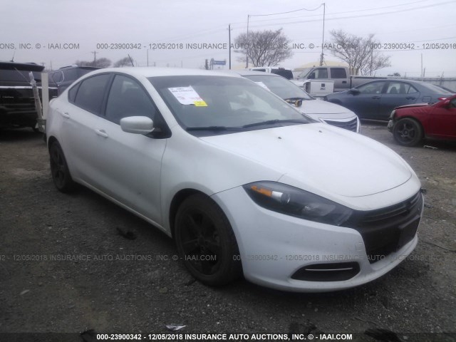 1C3CDFBB2FD128278 - 2015 DODGE DART SXT WHITE photo 1