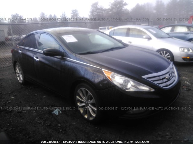 5NPEC4AC7DH700877 - 2013 HYUNDAI SONATA SE/LIMITED BLACK photo 1