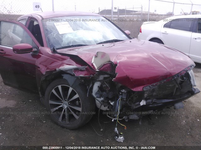 1C3CCBBG6DN736979 - 2013 CHRYSLER 200 TOURING BURGUNDY photo 6