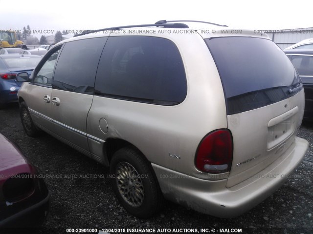 1C4GT64L9WB642890 - 1998 CHRYSLER TOWN & COUNTRY LXI GOLD photo 3
