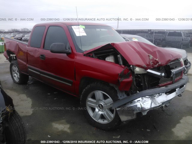 2GCEC19T031392874 - 2003 CHEVROLET SILVERADO C1500 RED photo 6