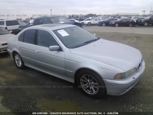 WBADT43413G023942 - 2003 BMW 525 I AUTOMATIC SILVER photo 1