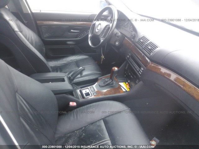 WBADT43413G023942 - 2003 BMW 525 I AUTOMATIC SILVER photo 5