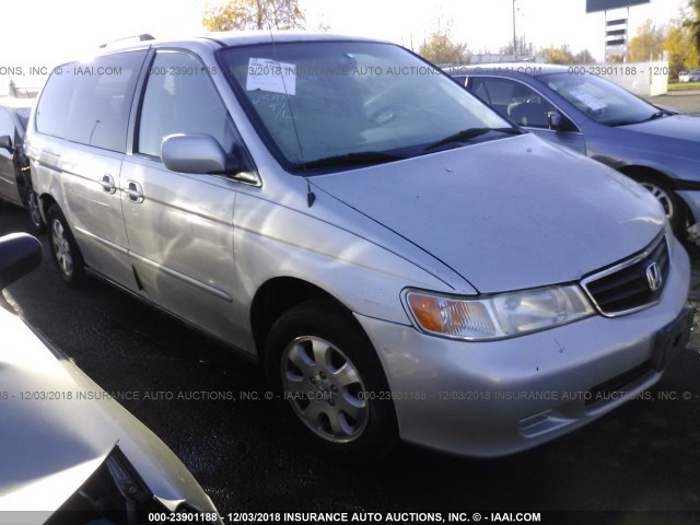 5FNRL18073B099771 - 2003 HONDA ODYSSEY EXL SILVER photo 1