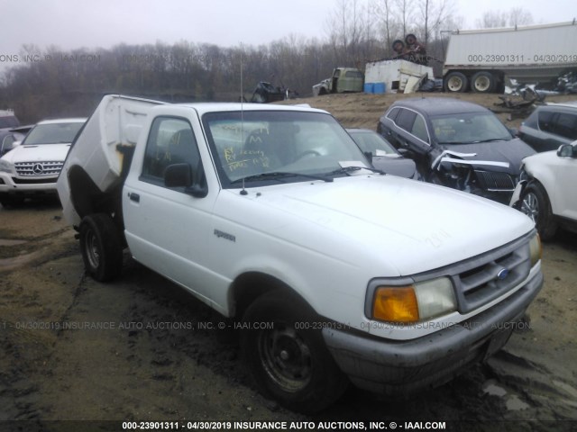 1FTCR10U5VPA78106 - 1997 FORD RANGER WHITE photo 1