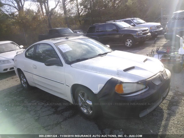 1G2NV12EX3C190404 - 2003 PONTIAC GRAND AM GT1 WHITE photo 1