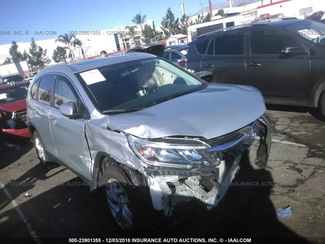 2HKRM3H78FH505018 - 2015 HONDA CR-V EXL SILVER photo 1