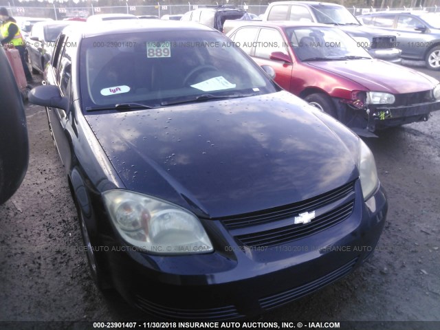 1G1AF5F57A7162759 - 2010 CHEVROLET COBALT 2LT BLACK photo 1