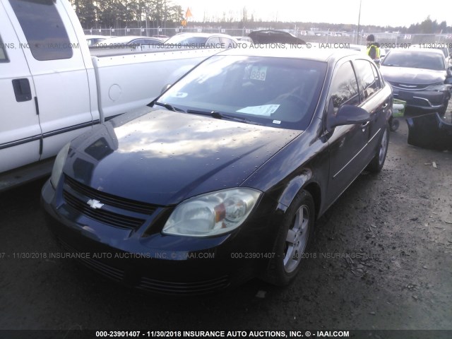 1G1AF5F57A7162759 - 2010 CHEVROLET COBALT 2LT BLACK photo 2