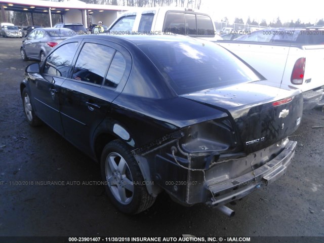 1G1AF5F57A7162759 - 2010 CHEVROLET COBALT 2LT BLACK photo 3