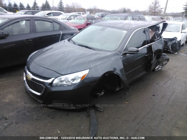 1G11C5SA0GU108791 - 2016 CHEVROLET MALIBU LIMITED LT GRAY photo 2