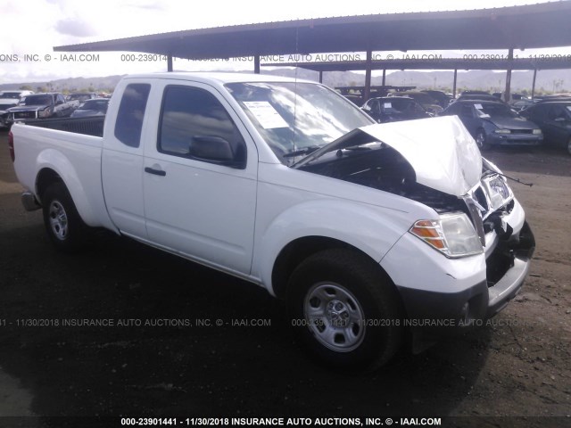 1N6BD0CT2BC424832 - 2011 NISSAN FRONTIER S/SV WHITE photo 1