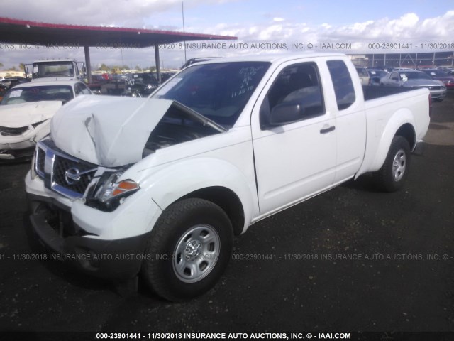 1N6BD0CT2BC424832 - 2011 NISSAN FRONTIER S/SV WHITE photo 2