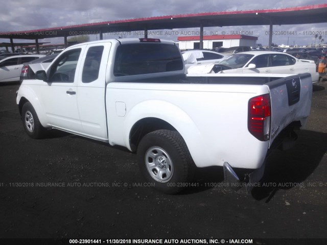 1N6BD0CT2BC424832 - 2011 NISSAN FRONTIER S/SV WHITE photo 3