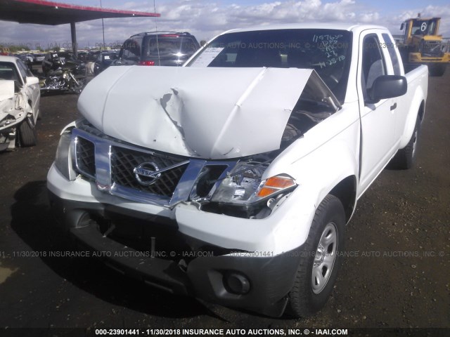 1N6BD0CT2BC424832 - 2011 NISSAN FRONTIER S/SV WHITE photo 6