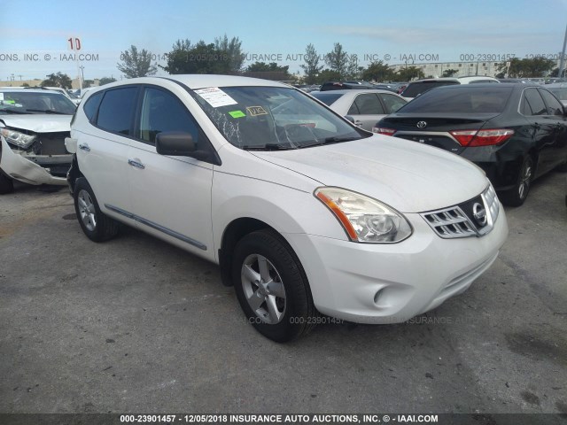 JN8AS5MT7CW254147 - 2012 NISSAN ROGUE S/SV WHITE photo 1