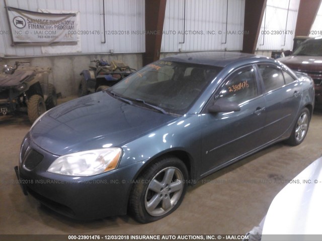 1G2ZH558764102493 - 2006 PONTIAC G6 GT BLUE photo 2