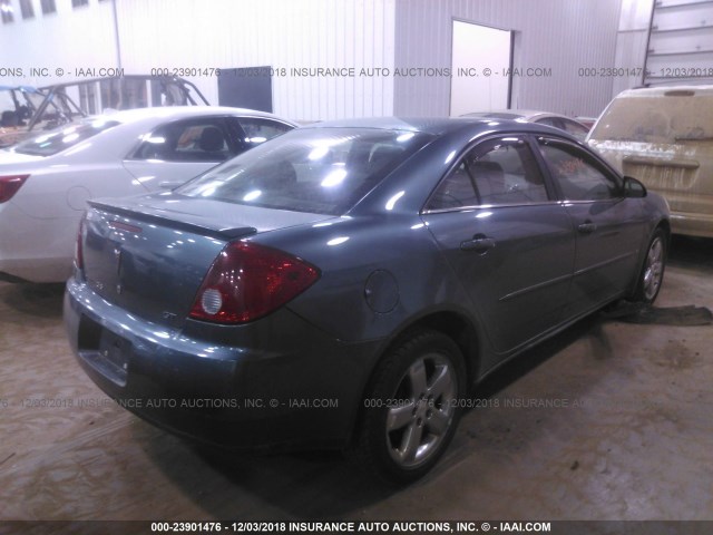 1G2ZH558764102493 - 2006 PONTIAC G6 GT BLUE photo 4