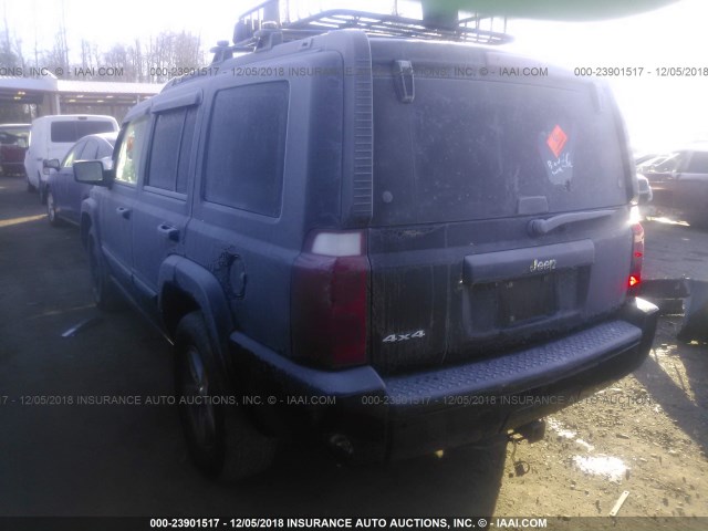 1J8HG48K37C669201 - 2007 JEEP COMMANDER შავი ფოტო 3