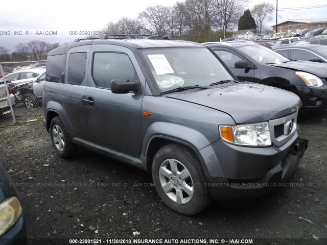 5J6YH18779L001350 - 2009 HONDA ELEMENT EX GRAY photo 1