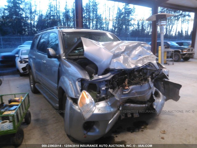 5TDBT48A35S242967 - 2005 TOYOTA SEQUOIA LIMITED SILVER photo 1