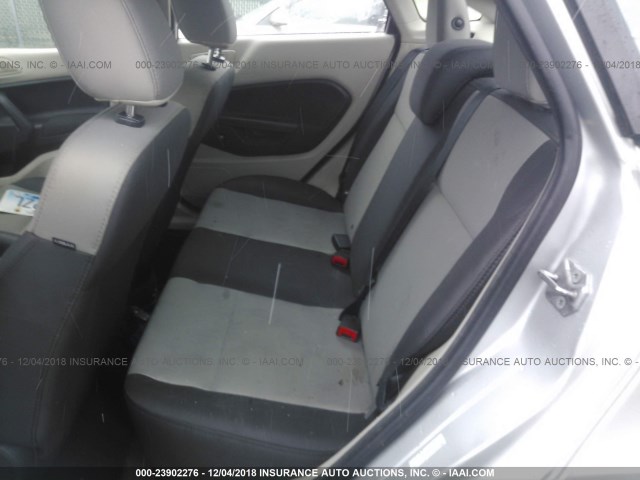 3FADP4AJ7DM103419 - 2013 FORD FIESTA S SILVER photo 8