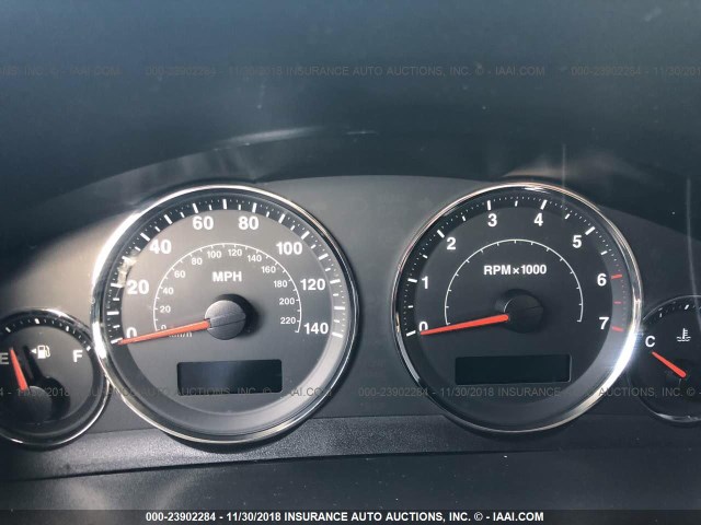 1J8HG48K36C356762 - 2006 JEEP COMMANDER BLACK photo 7