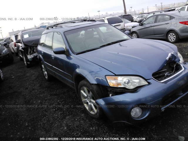 4S4BP62C977308313 - 2007 SUBARU OUTBACK OUTBACK 2.5I LIMITED BLUE photo 1