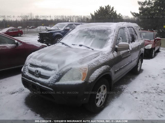 JHLRD78853C005988 - 2003 HONDA CR-V EX TAN photo 2