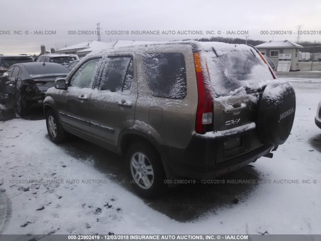 JHLRD78853C005988 - 2003 HONDA CR-V EX TAN photo 3