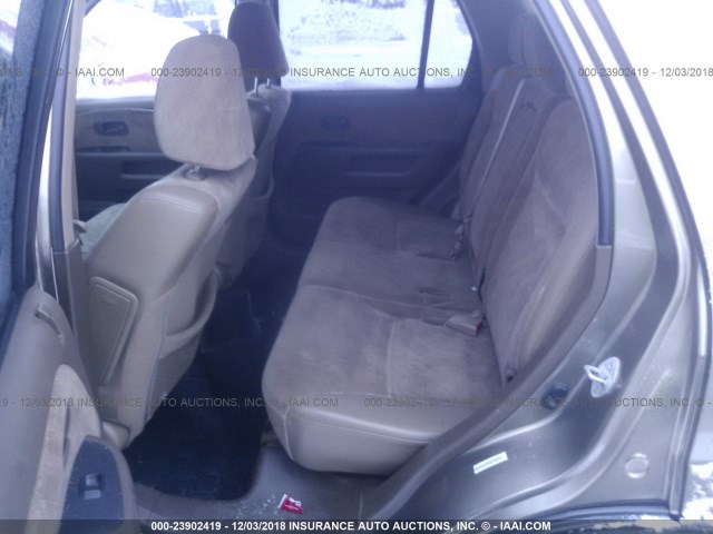 JHLRD78853C005988 - 2003 HONDA CR-V EX TAN photo 8