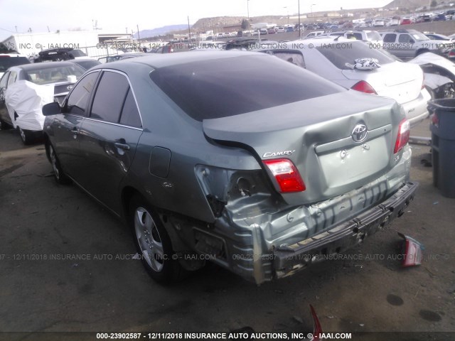 4T4BE46K69R085766 - 2009 TOYOTA CAMRY SE/LE/XLE 绿色 照片 3
