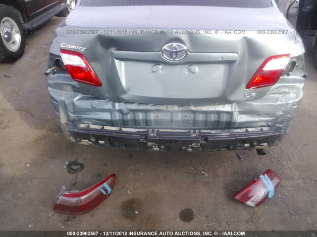 4T4BE46K69R085766 - 2009 TOYOTA CAMRY SE/LE/XLE 绿色 照片 6