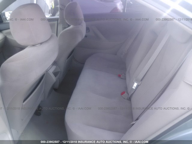 4T4BE46K69R085766 - 2009 TOYOTA CAMRY SE/LE/XLE 绿色 照片 8