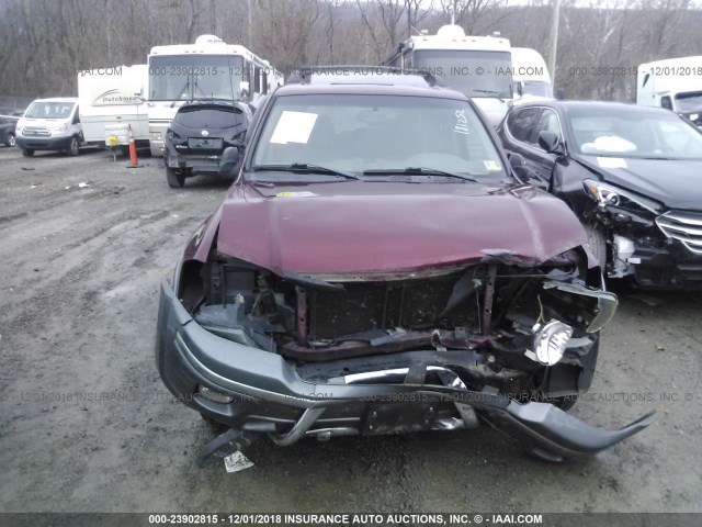 4NUET16S146700970 - 2004 ISUZU ASCENDER S/LS/LIMITED BURGUNDY photo 6