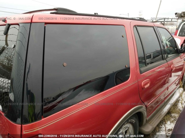 1FMFU18L91LB64751 - 2001 FORD EXPEDITION EDDIE BAUER BURGUNDY photo 4