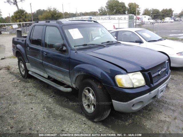 1FMZU67E63UB90928 - 2003 FORD EXPLORER SPORT TR  BLUE photo 1