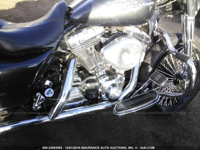 1HD1KBW146Y673960 - 2006 HARLEY-DAVIDSON FLHXI BLACK photo 8