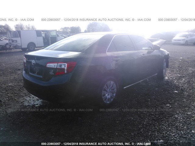 4T4BF1FKXCR254688 - 2012 TOYOTA CAMRY SE/LE/XLE 蓝色 照片 4