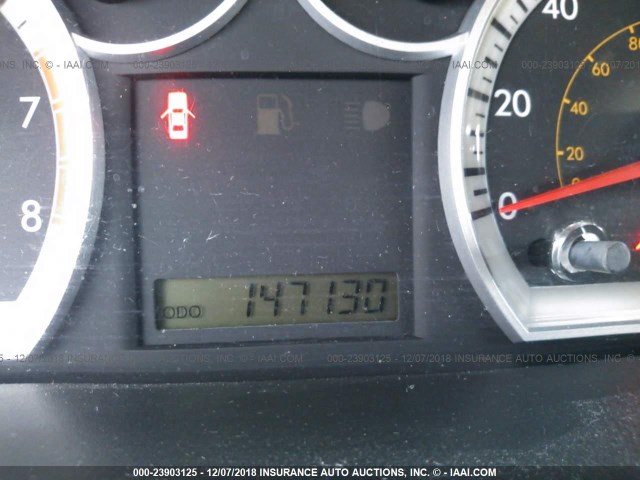 KL1TD56607B116069 - 2007 CHEVROLET AVEO LS RED photo 7