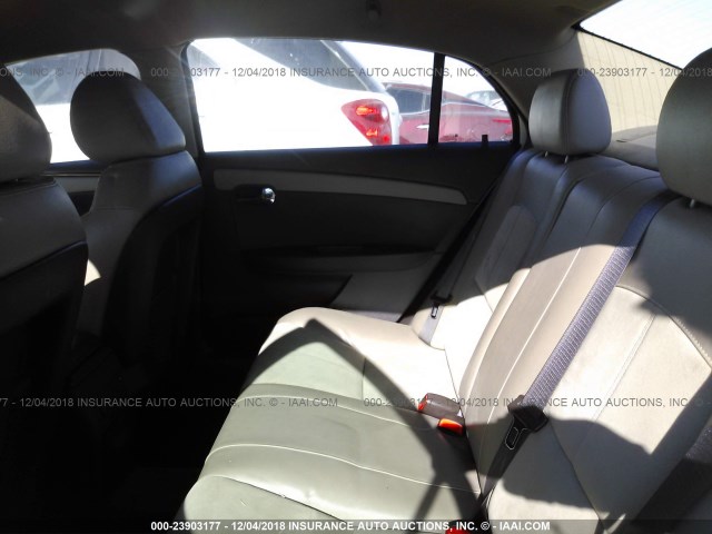 1G1ZF5E75CF166050 - 2012 CHEVROLET MALIBU 3LT 白色 照片 8