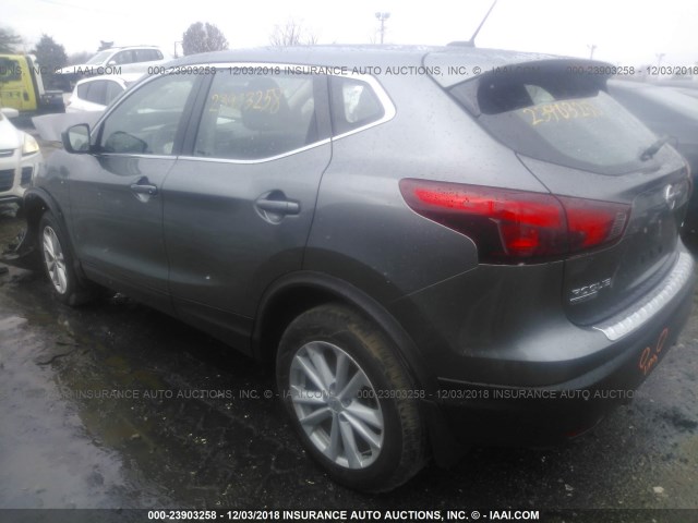 JN1BJ1CR0HW128739 - 2017 NISSAN ROGUE SPORT S/SV/SL GRAY photo 3