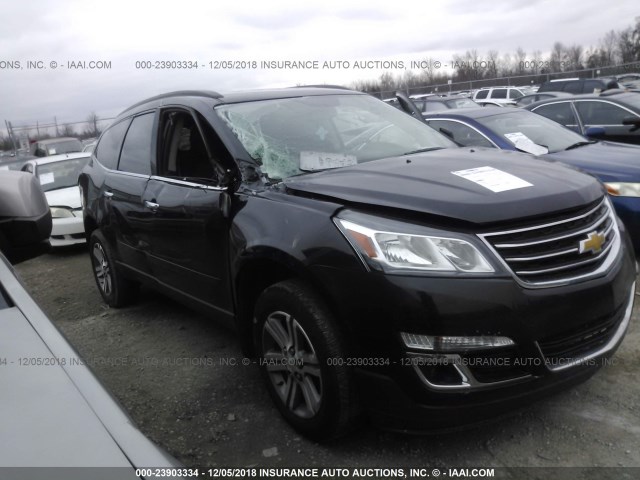 1GNKVGKD8FJ179188 - 2015 CHEVROLET TRAVERSE LT BLACK photo 1