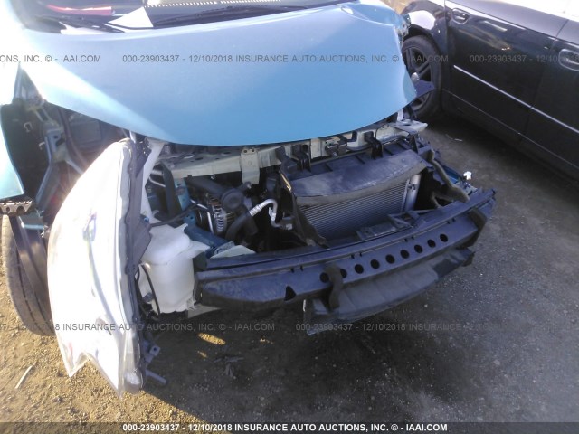 3N1CE2CP0FL390339 - 2015 NISSAN VERSA NOTE S/S PLUS/SV/SL/SR TEAL photo 6